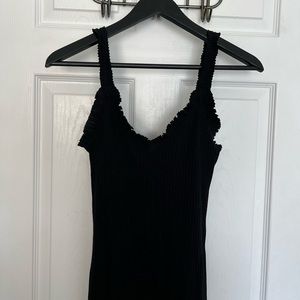 ZARA Ruffle Pencil Dress